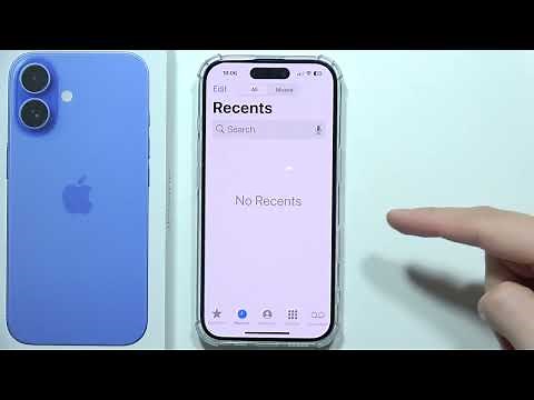iPhone 16: How to Delete Calls History