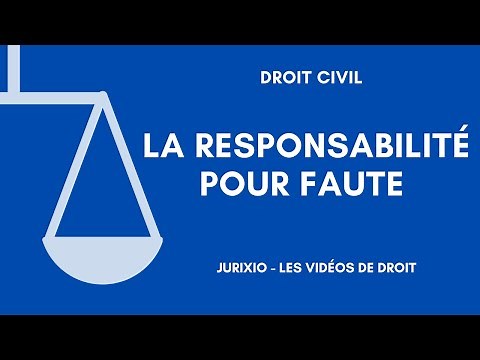 Article 1240 of the Civil Code: liability for personal acts (liability for fault)