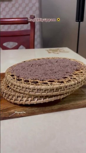 Soft, healthy and super satisfying 😋Make this wholesome Ragi Idiyappam for a perfect breakfast!