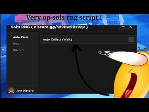 Op Sols rng script | Auto Collect Item (Roblox) #planetrbx