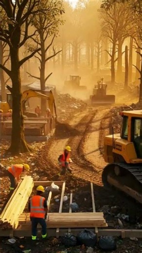 “From Decay to Renewal: The Forest Transformation Timelapse” #beforeafter #restoration