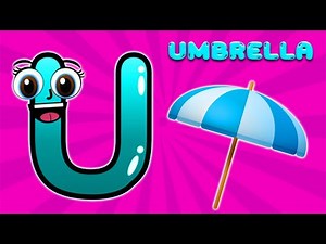Phonics Letter- U song | Alphabet Songs For Toddlers | ABC Nursery Rhymes For Children