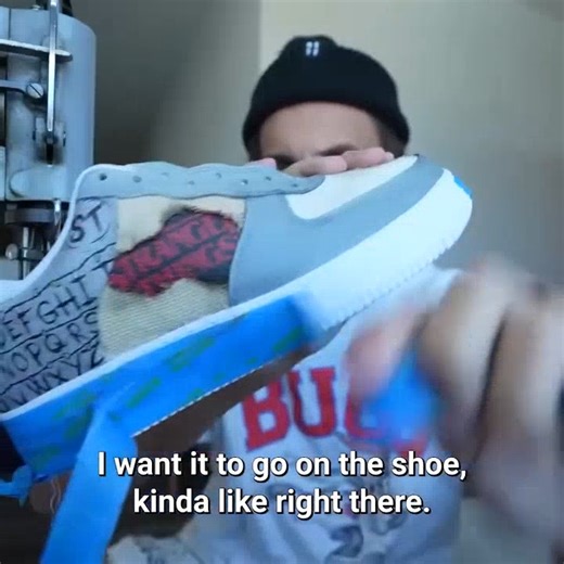 8.2K views · 44 reactions | Making Custom Stranger Things Nike Air Force 1s (Part 9) #reel #marko #airforce #custom #fblifestyle | MARKO | Facebook