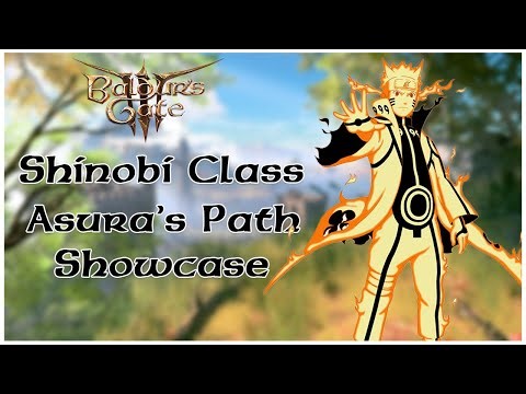 Baldur's Gate 3: Mod Class Showcase - (Naruto) Shinobi Class Mod Asura Subclass