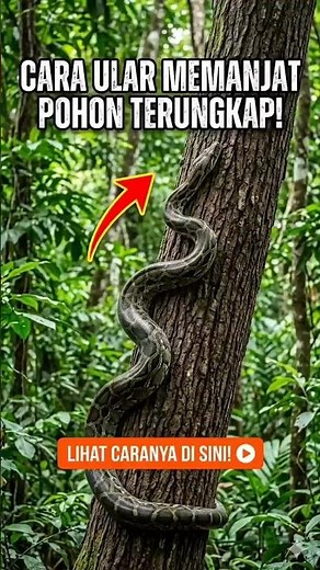 INI DIA Rahasia Ular Bisa Naik Pohon Tinggi!”