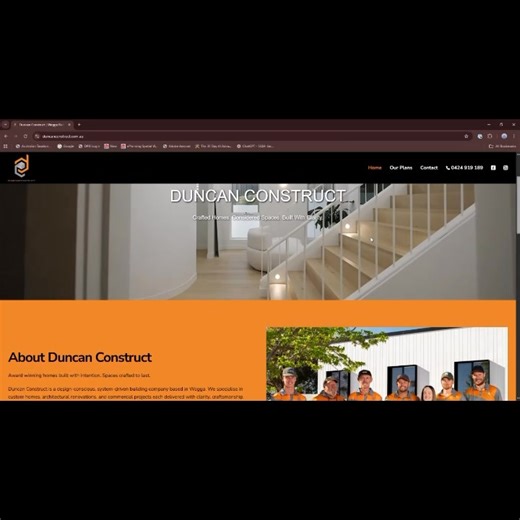 Our new look website is live ✨ An easy way to explore our projects, our process, and our Signature Build System. Visit 👉 www.duncanconstruct.com.au | Duncan Construct