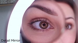 iHome Vanity Mirror with Lights, Makeup Mirror with Bluetooth Speaker, USB Charging, and Removable Magnifying Mirror (iCVBT82SN)