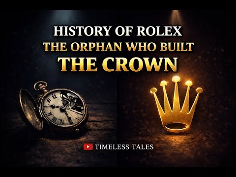 HISTORY OF ROLEX : THE ORPHAN WHO BUILT THE CROWN