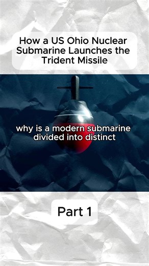 How a US Ohio Nuclear Submarine Launches the Trident Missile#fyp #tiktok #secret #viralvideo
