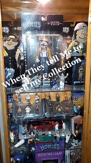 Homies Collection: Vintage Figures and Collectibles on Display