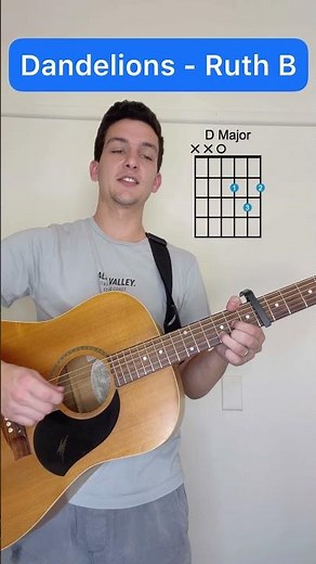 How to play Dandelions by Ruth B on Guitar (EASY guitar tutorial)