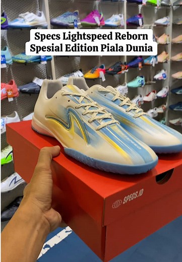 Specs Lightspeed Reborn Spesial Edition Piala Dunia — Sepatu Bola Specs