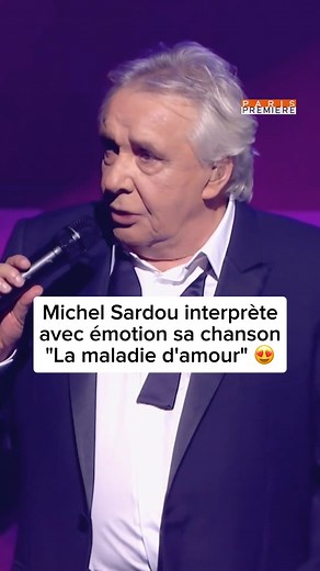 Michel Sardou - Universal Music interprète pour ses fans sa célèbre chanson « La Maladie d’amour ». Qui l’a déjà fredonnée ? 😍 Le concert « Michel Sardou - La dernière danse » | Paris Première