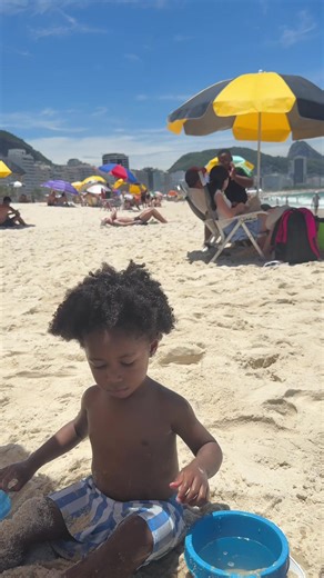 A Fun Beach Day with a Toddler in Rio de Janeiro