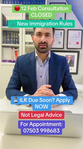 Important Update on Immigration Rules for ILR Applications