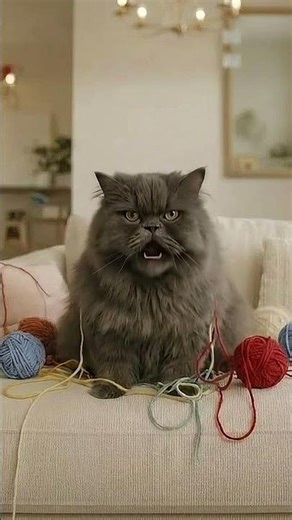 POV Your Cat Has Better Crochet Skills Than You #catsoftiktok #crafthumor #petfail
