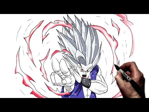How To Draw Gohan Beast (Special Beam Cannon) | Step By Step | Dragon Ball