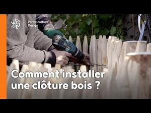 Comment installer une clôture bois ?
