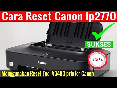Cara Reset Printer Canon ip2770