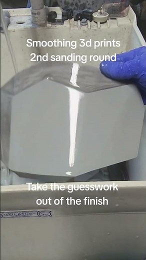 Smoothing 3d prints with filler primer, a guide coat, and sanding blocks