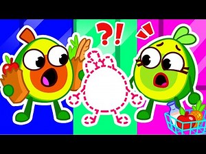 Magic Vacuum Cleaner Adventure Song 🌪️🎶 | Funny Kids Songs & Nursery Rhymes | Pit & Penny Family🥑✨