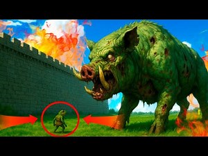 EL CERDO ZOMBIE TITAN COLOSAL | AMAZING FROG
