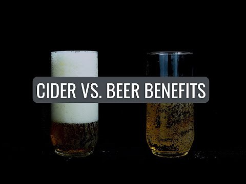 Health Benefits of Cider vs. Beer