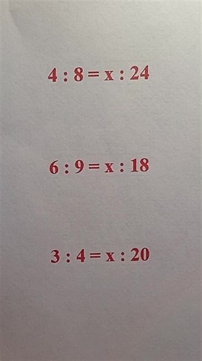 How to Solve Proportions Step-by-Step (Easy Method) #matematica #simplemath #mathtips #easymath #math