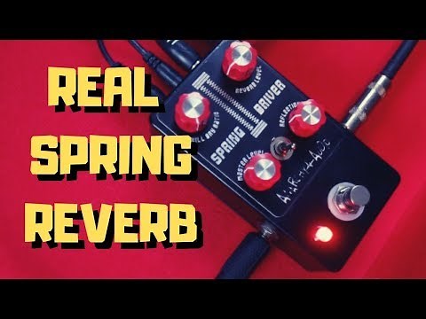 Anarchy Audio Spring Driver - Analog Spring Reverb For Your Board!