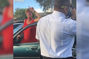 Walmart woman melts down in racially charged rant