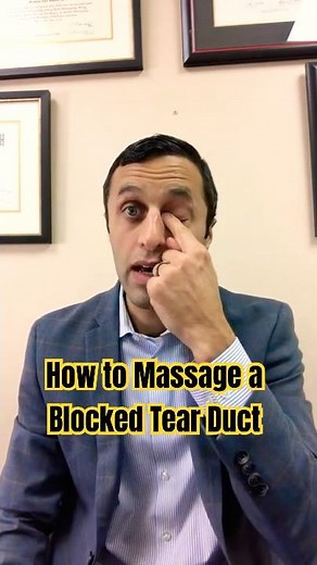 Crigler Massage Technique for Baby’s Blocked Tear Duct | Eyelid Center of Utah | Dr. Kian Eftekhari