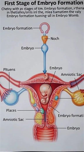 Embryo Formation in the Uterus | 3D Medical Animation