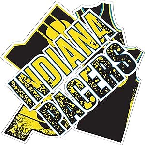 Desert Cactus Indiana Pacers Sticker NBA Officially Licensed Vinyl Decal Laptop Water Bottle Car Scrapbook (City Edition 2023)