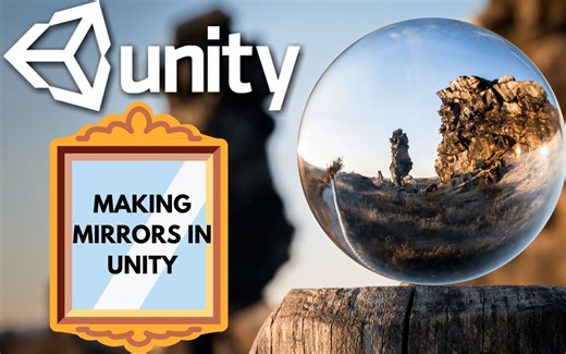 [Unity教程][镜面效果]How to make a mirror in Unity