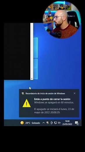 💻 Como programar el apagado de nuestro PC #shorts
