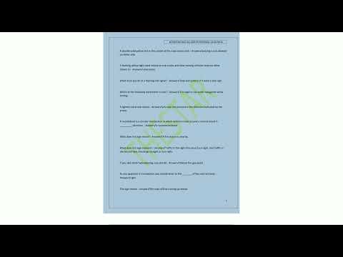 Nevada DMV Permit Test Study Guide Questions And Answers Latest 2025 Guaranteed Pass2