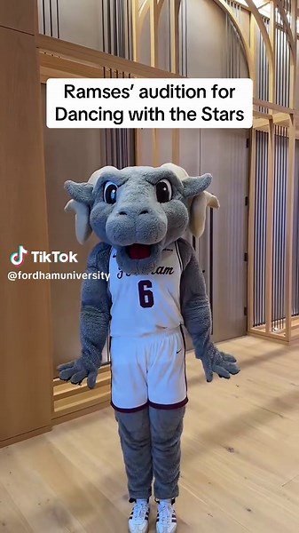 We think Ramses is ready for #WickedNight @officialdwts — #fordham #DWTS #dancingwiththestars #wicked