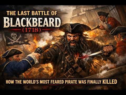 The Last Battle of Blackbeard (1718): How the World’s Most Feared Pirate Was Finally Killed