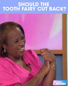 "If you were a kid and the tooth fairy came and left you £20 a tooth, I would now have no teeth" 😅🦷 | Loose Women