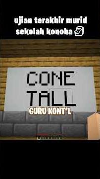 final exam of the fasting month #minecraft #funny #shorts