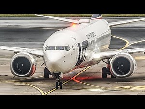 FIRST BOEING 737 MAX LANDING at Düsseldorf (4K)