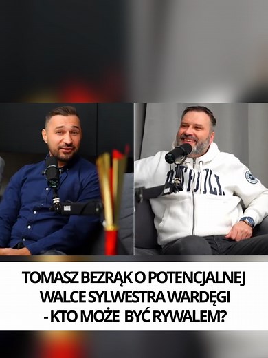 TOMASZ BEZRĄK O POTENCJALNEJ WALCE SYLWESTRA WARDĘGI - KTO MOŻE BYĆ RYWALEM? #tomaszbezrak #bezi #prime #wardega #podcasts #szalonytancula #jowko #marekjowko
