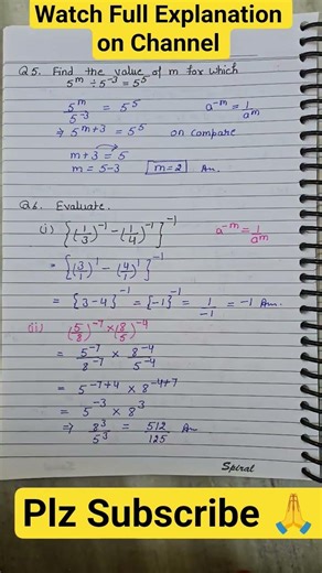 Exercise 10.1 Class 8 Maths | Powers and Exponents Chapter 10 | NCERT Solution #class8maths