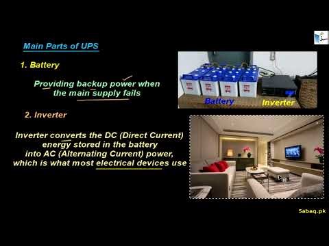 Uninterruptible Power Supply (UPS) and its Working, General Science Lecture | Sabaq.pk