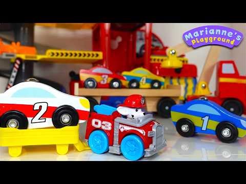 Learn Colors and Counting with Toy Cars!