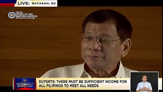 President Duterte's SONA 2016 speech Part 2