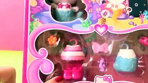 Hello Kitty Mermaid and other charers Unboxing Full TOys Episode Set Collection キャラクター練り切り ハローキティ