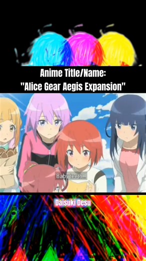 5K views · 83 reactions | Anime Title/Name:"‎Alice Gear Aegis Expansion" #anime #animefunny #animememes #animefunnymoments #animepost #animeworld #animefan #animelover #animeedit | Daisuki Desu | Facebook