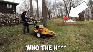 2.5M views · 12K reactions | Angry Lady Demands I stop working I was contacted by an Elderly family that needed some help cleaning their yard. I loaded up the stump grinder and headed over there to help them out and Angry Karen showed up complaining I was making too much noise. She demanded I stop and She threatened to call the cops on me but she was the one trespassing. | Outdoors with Erik | Facebook