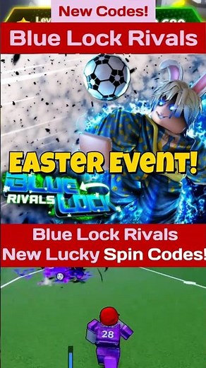 Easter Event! All new Blue Lock Rivals Codes - 2025 Easter Update Codes For Blue Lock Rivals Codes!